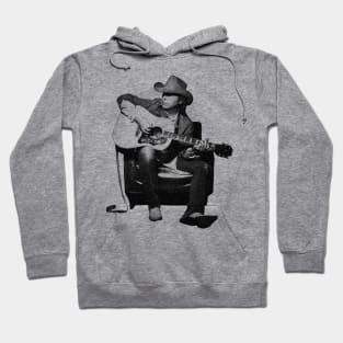 Dwight Yoakam Graphite Pencil Hoodie